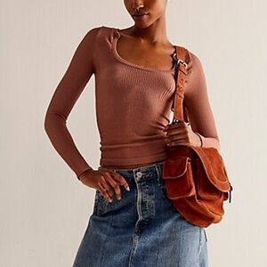 NWOT Clean Slate seamless layering top by Intimately Free People in size M/L